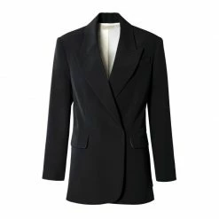 Blair Neutral Black Blazer By Aggi