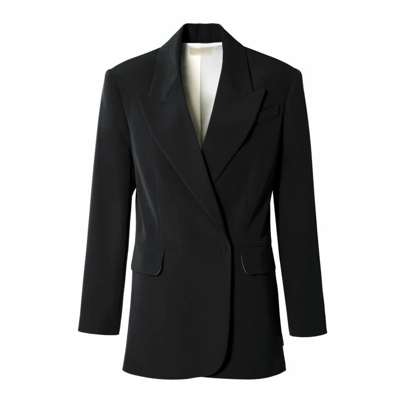 Blair Neutral Black Blazer By Aggi 3 Blair Neutral Black Blazer By Aggi