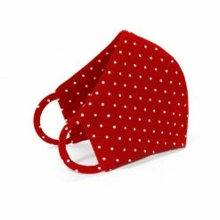 Set Of 3 Face Masks Polka Dots Black, Beige, Red By Aggi -Aggi Elegant Store aq2ont4hmqbhjakrr8k7