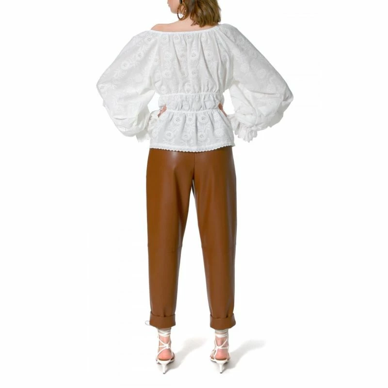 Anita Origami White Blouse By Aggi 5 Anita Origami White Blouse By Aggi - Image 3