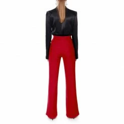 Monica Lipstick Red Pants By Aggi -Aggi Elegant Store beth3xnmzkjq5z6sdmtv