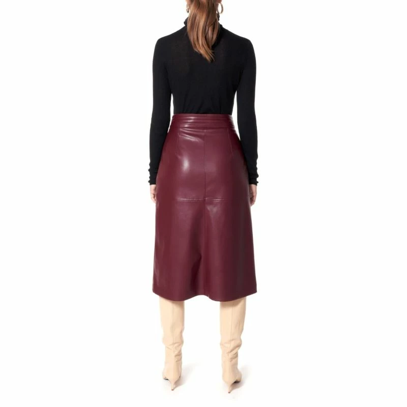 Skirt Chiara Malaga Wine By Aggi 7 Skirt Chiara Malaga Wine By Aggi - Image 5