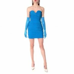 Diva Blue Dress By Aggi -Aggi Elegant Store by5cnc7dkldvsp2nvt6f