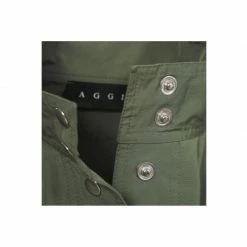 Vanda Khaki Trench-Coat By Aggi -Aggi Elegant Store c0nooggf9iavy2a58n2h