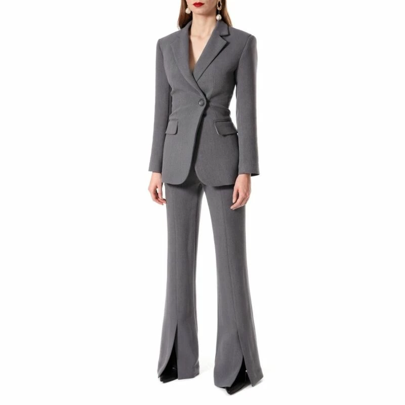 Monica Baltic Grey Pants - Long By Aggi 4 Monica Baltic Grey Pants - Long By Aggi - Image 2