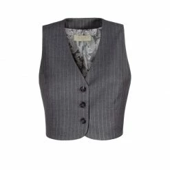 Sienna Downtown Grey Vest By Aggi