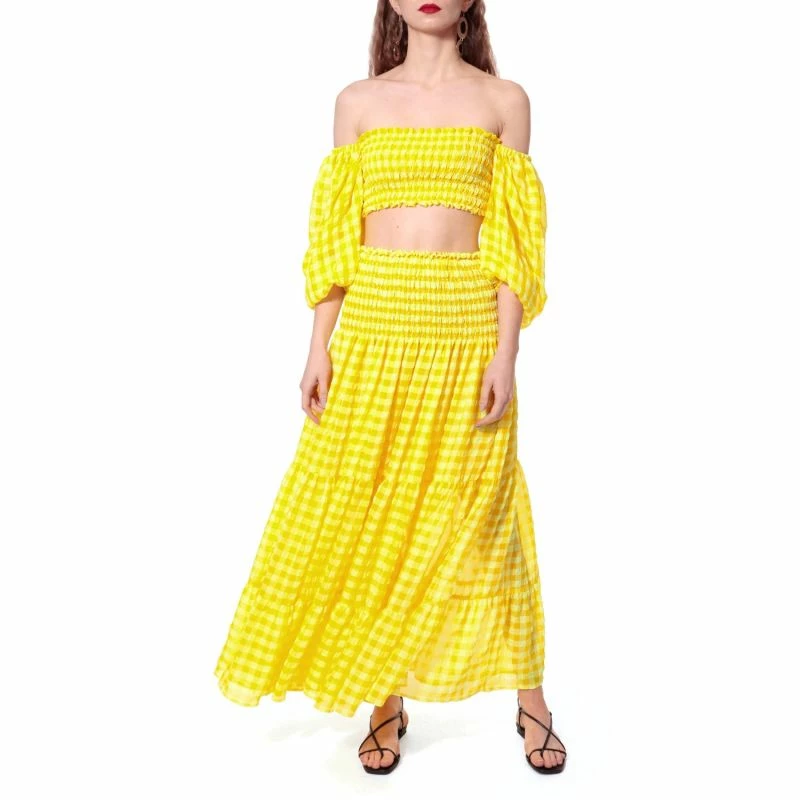 Lola Sun Kissed Yellow Skirt By Aggi 5 Lola Sun Kissed Yellow Skirt By Aggi - Image 3