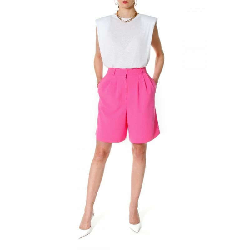 Bermuda Shorts Billie Pink Carnation By Aggi 6 Bermuda Shorts Billie Pink Carnation By Aggi - Image 4