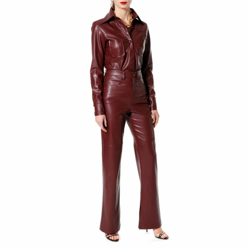 Tara Malaga Wine Shirt By Aggi 4 Tara Malaga Wine Shirt By Aggi - Image 2