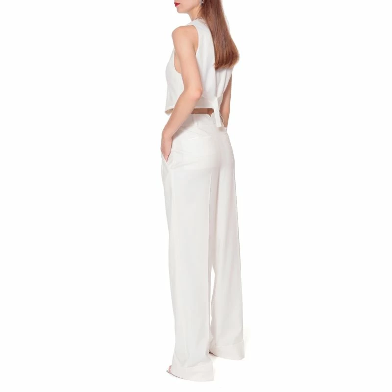 Frankie Aesthetic White Trousers - Long By Aggi 8 Frankie Aesthetic White Trousers - Long By Aggi - Image 6