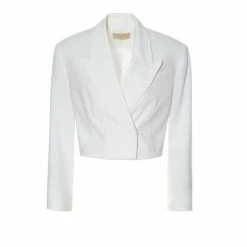 Giorgia Vanilla Ice Blazer By Aggi