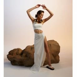 Gina All White Dress By Aggi -Aggi Elegant Store esyxlodto6i4vebaipnm