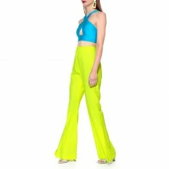 Camilla Yellow Laser Pants By Aggi -Aggi Elegant Store ewwhlnedmyjzfznkjgfr