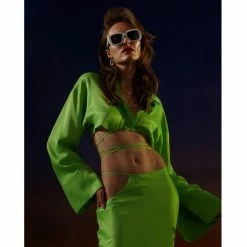 Lauren Green Flash Blouse By Aggi -Aggi Elegant Store eywijwdznty9artw2q0y