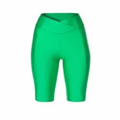 Jess Brazil Green Biker Shorts By Aggi