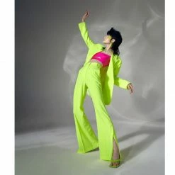 Camilla Yellow Laser Pants By Aggi -Aggi Elegant Store flld7edmrq6qzbaw0pr7