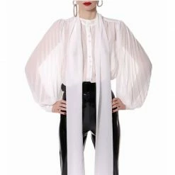 Linda Muslin White Blouse By Aggi -Aggi Elegant Store gd1wxxo9s8ljhgzrrhxt