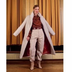 Faux Fur Coat Heera Marshmallow By Aggi -Aggi Elegant Store gdoptzzrbs2vo6cpkxfk