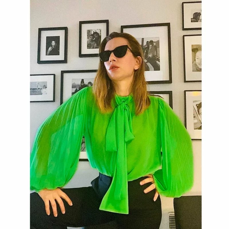 Linda Green Flash Blouse By Aggi 5 Linda Green Flash Blouse By Aggi - Image 3