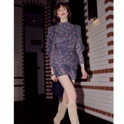 Vanessa Blue Sapphire Dress By Aggi -Aggi Elegant Store gsangawygh5omv3bq6aa