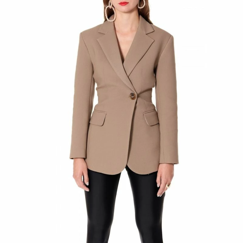 Isabella Natural Blazer By Aggi 5 Isabella Natural Blazer By Aggi - Image 3