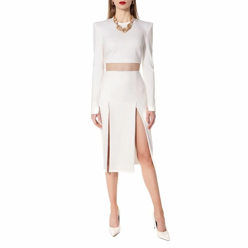 Salma Ecru White Skirt By Aggi 5 Salma Ecru White Skirt By Aggi - Image 3