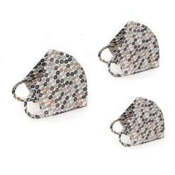 Set Of 3 Face Masks Beads By Aggi