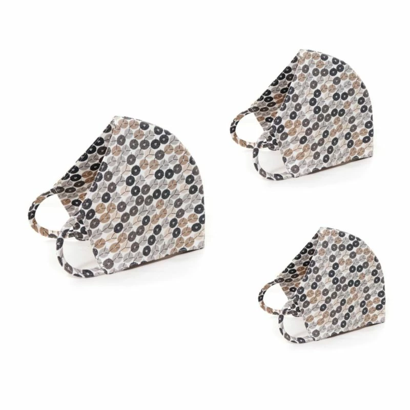 Set Of 3 Face Masks Beads By Aggi 2 Set Of 3 Face Masks Beads By Aggi