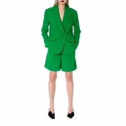 Bermuda Shorts Billie Poison Green By Aggi 7 Bermuda Shorts Billie Poison Green By Aggi -Aggi Elegant Store hjkiwoiyfscnkudd6aew