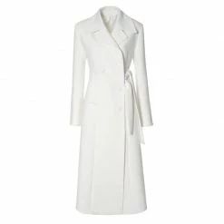 Tilda Off-White Coat By Aggi
