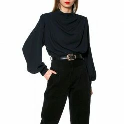 Blouse Karen Neutral Black By Aggi 8 Blouse Karen Neutral Black By Aggi -Aggi Elegant Store ivizdg9owe2c5lbkeetg