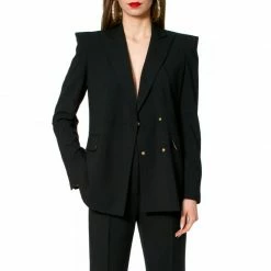 Blazer Marina Neutral Black By Aggi 9 Blazer Marina Neutral Black By Aggi -Aggi Elegant Store j2zv9yoyguvn3qskuwrw