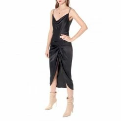 Ava Glossy Black Dress By Aggi 9 Ava Glossy Black Dress By Aggi -Aggi Elegant Store jncmj8u3cgeglmrae7kz