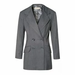 Tiffany Downtown Grey Blazer By Aggi