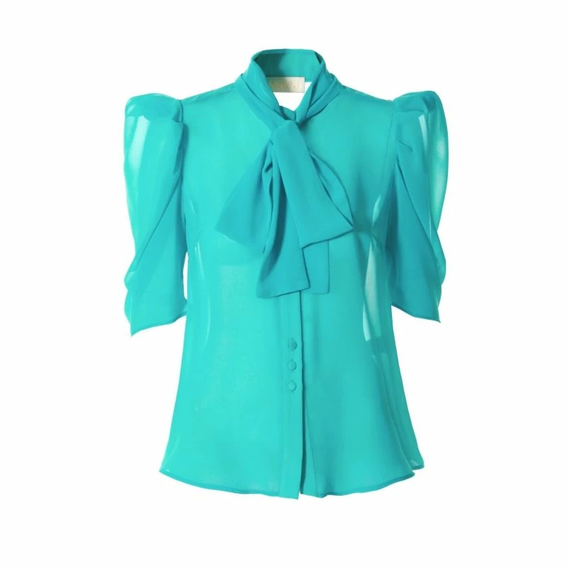 Angel Turquoise Blouse By Aggi 3 Angel Turquoise Blouse By Aggi
