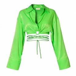 Lauren Green Flash Blouse By Aggi