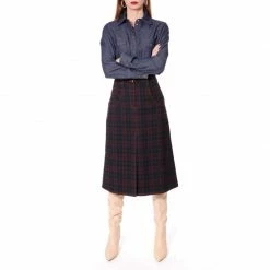 Chalia Tartan Skirt By Aggi 9 Chalia Tartan Skirt By Aggi -Aggi Elegant Store lpremhncvfrts87iqavv