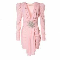 Krystle Crystal Pink Dress By Aggi