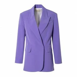 Blair Purple Opulence Blazer By Aggi