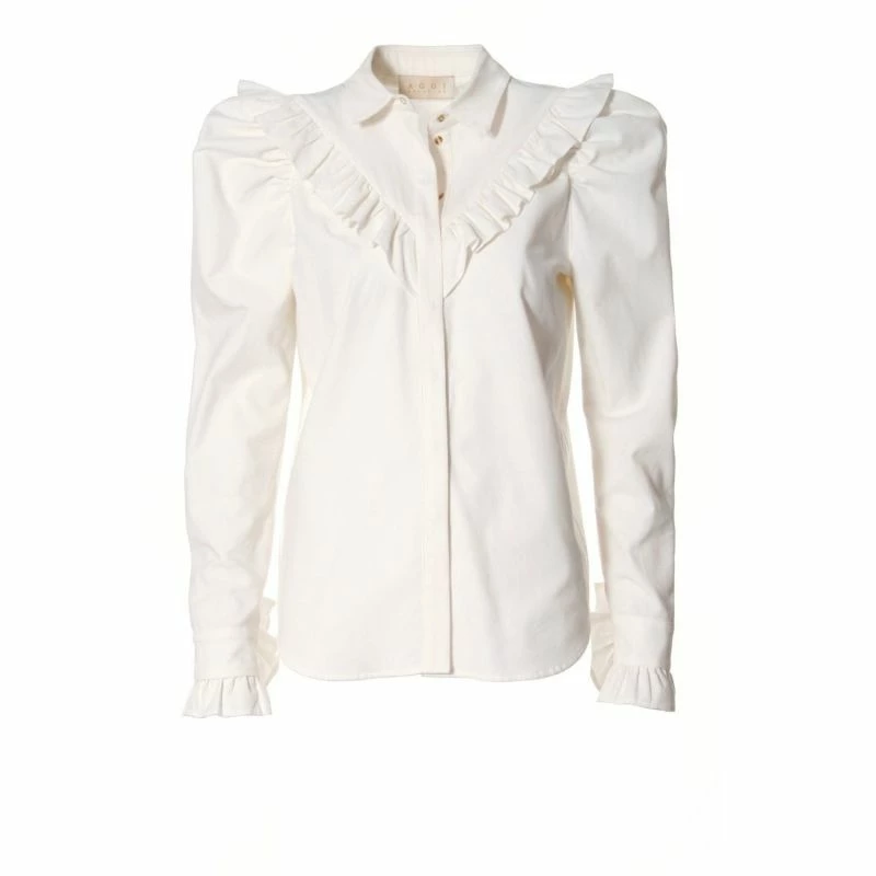 Fany Whisper White Blouse By Aggi 3 Fany Whisper White Blouse By Aggi