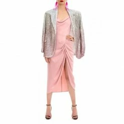 Sequin Blazer Gioia Silver Peony By Aggi -Aggi Elegant Store nfm2rafu98gtxxm4o8ev