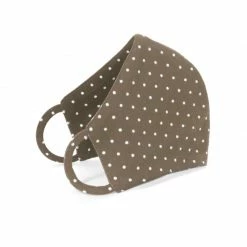 Set Of 3 Face Masks Polka Dots Black, Beige, Red By Aggi -Aggi Elegant Store nhebntpgic9mgbxo4biq