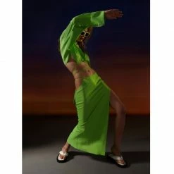 Faye Green Flash Skirt By Aggi 10 Faye Green Flash Skirt By Aggi -Aggi Elegant Store nsiyyinpgao262tzfabz