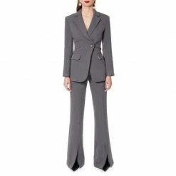 Isabella Baltic Grey Blazer By Aggi -Aggi Elegant Store nu1rrk6urddhieektnza