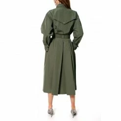 Vanda Khaki Trench-Coat By Aggi -Aggi Elegant Store owzjlfelnwuody5v2pj1