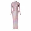 Candice Holographic Pink Dress By Aggi 1 Candice Holographic Pink Dress By Aggi -Aggi Elegant Store oykwgq73ywwjtk9vxgtw