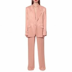 Jessie Satin Interface Tan Pants By Aggi -Aggi Elegant Store pobuwl0erbxebzygmat7