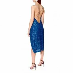 Dress Kim Brilliant Blue By Aggi -Aggi Elegant Store pogrylasyce5vwqrgsjg