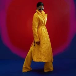 Harlow Super Yellow Coat By Aggi 11 Harlow Super Yellow Coat By Aggi -Aggi Elegant Store q2czesk9z1cpolipgbbp