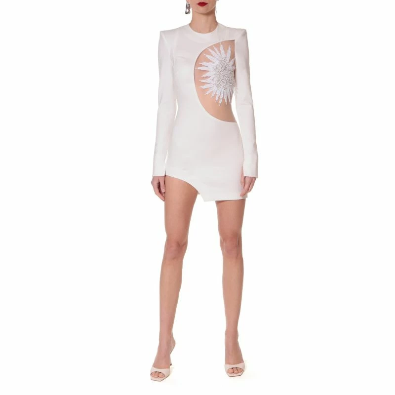 Rebel Ecru White Dress By Aggi 3 Rebel Ecru White Dress By Aggi - Image 2